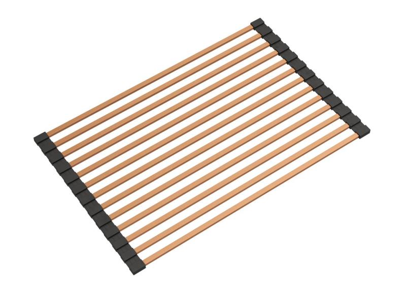 Ausmann Mosel Zestaw kombinowany Zlew PVD miedziany 50 x 40 cm z baterią kuchenną, dozownikiem mydła i matą rolkową 1208972563