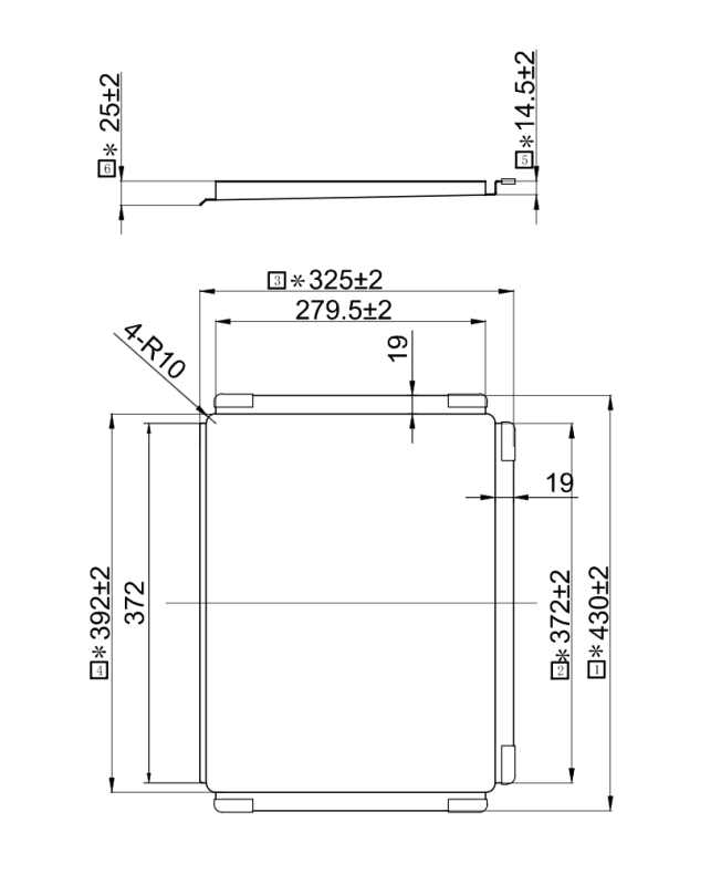 Pure.Sink Exclusivo Miedziana mobilna tacka ociekowa 440 x 335 mm do zlewu PEXTRAY-62