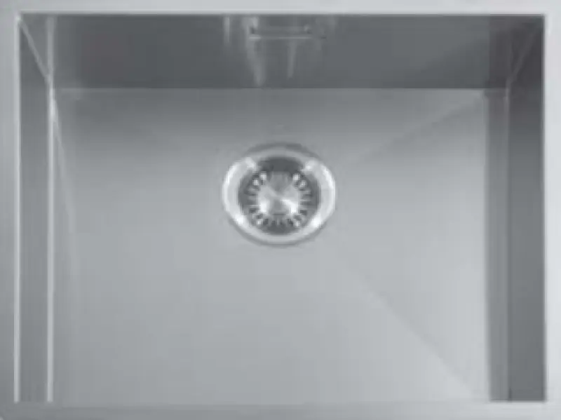 ABK Baronga zlewozmywak ze stali nierdzewnej 50x40 cm do podbudowy BAR50F