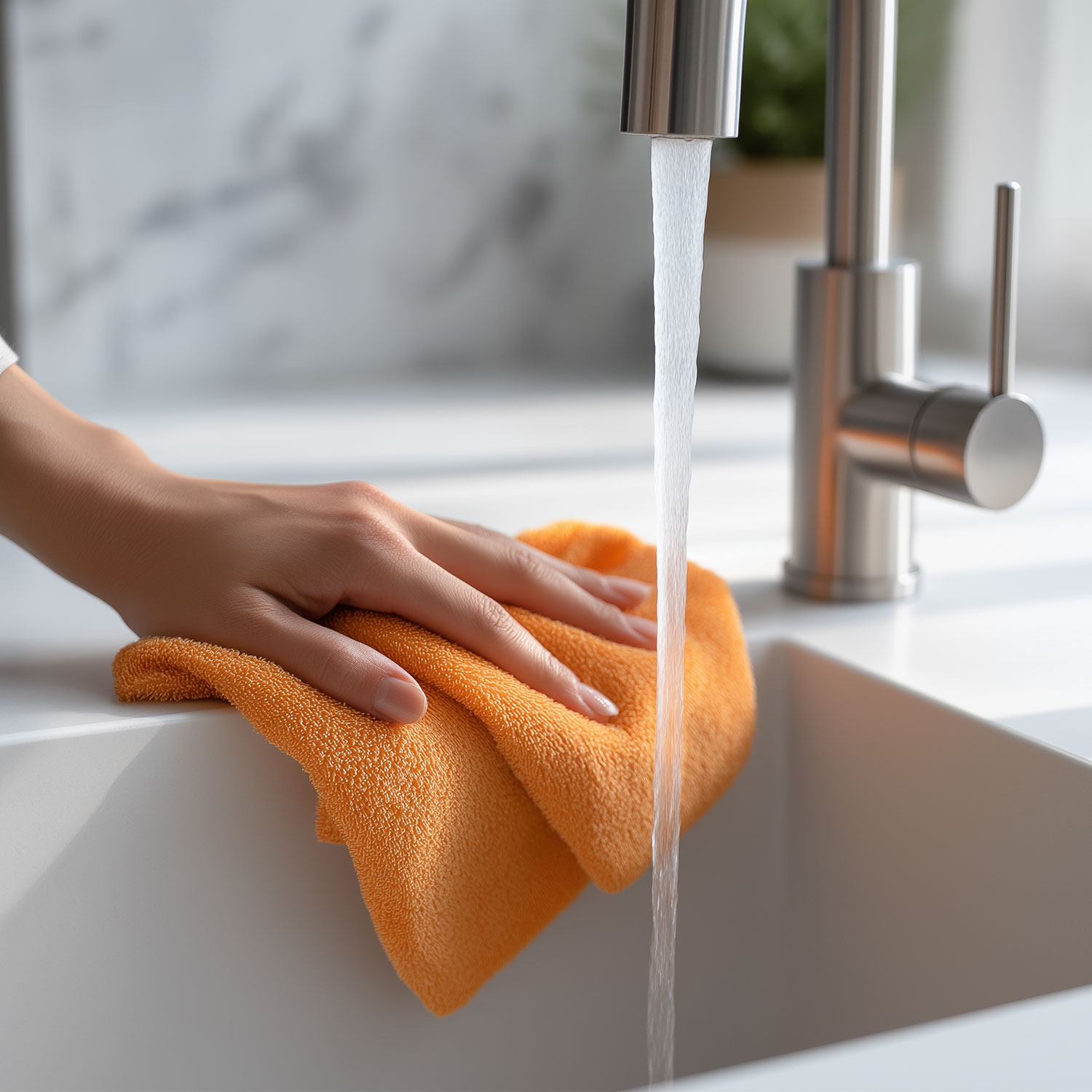 Jak zapobiegać powstawaniu plam z herbaty, kawy i wina na białych zlewach oraz jak je usuwać